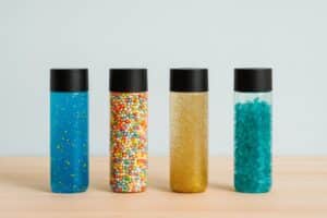 🔍 Sensory Bottles for Visual Calm, Focus & Exploration