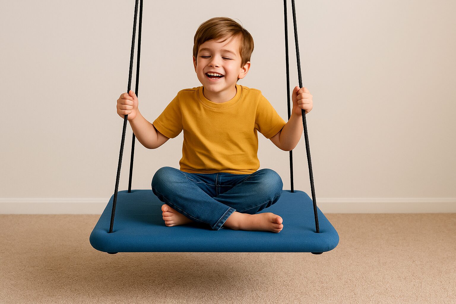 Platform swing for balance and core work