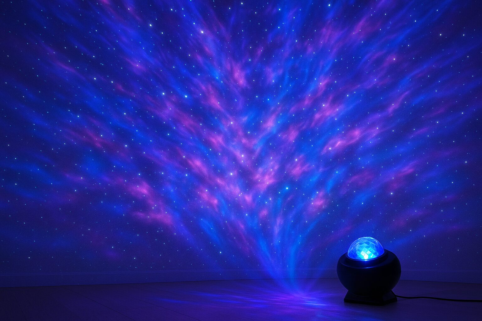 Galaxy projector night light