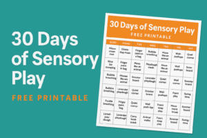 30 Days of Sensory Play Calendar