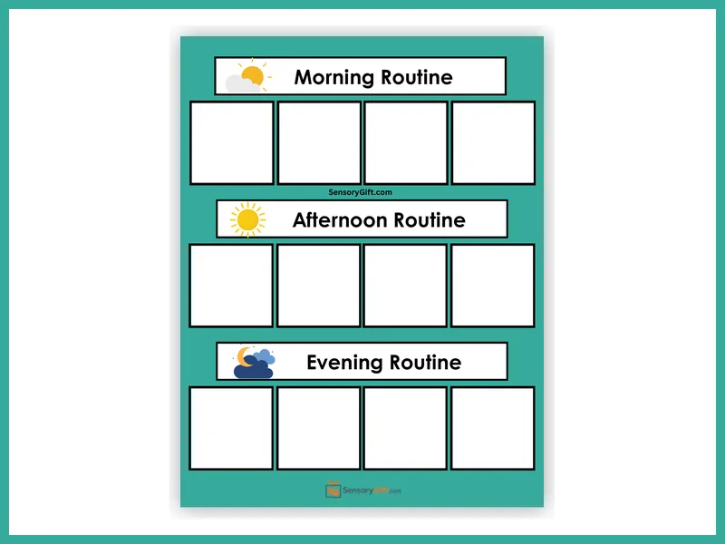 Schedule template preview
