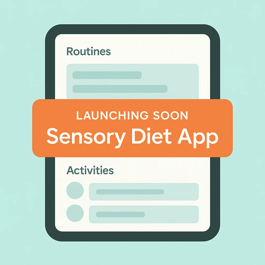 Coming soon: Sensory Diet App preview