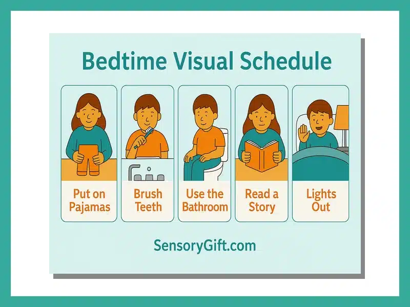 Bedtime Routine Visual Chart preview