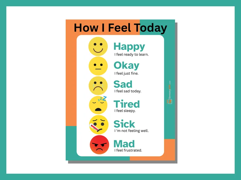 Emotion Check-In Chart preview